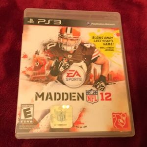 MADDEN NFL 12 -PS3 (Used)
